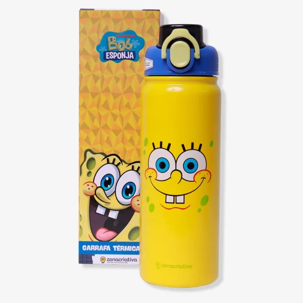 Garrafa Galaxy Bob Esponja - 650ml