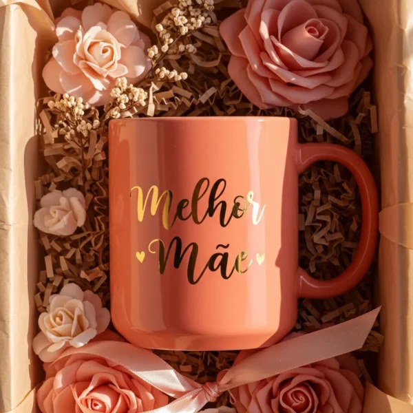 Caneca Térmica - Melhor Mãe ( 500ml )