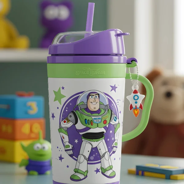 Copo Térmico + Pingente Buzz Lightyear 1,15L