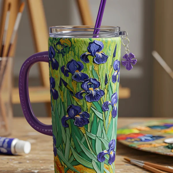 Copo Térmico + Pingente Íris Van Gogh 1,15L