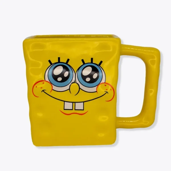 450ml Caneca Formato Bob Esponja - 450ml