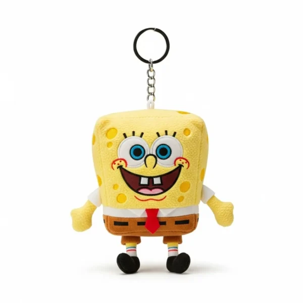 💛 Chaveiro Pelúcia Bob Esponja – 10cm