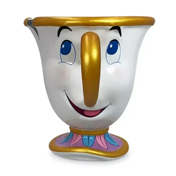 ☕✨ Caneca Zip 3D – A Bela e a Fera | 400ml de Encanto Disney!