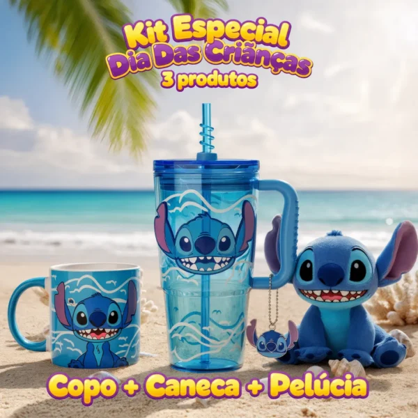 KIT Stitch Dia Das Crianças [ 3 Produtos ]
