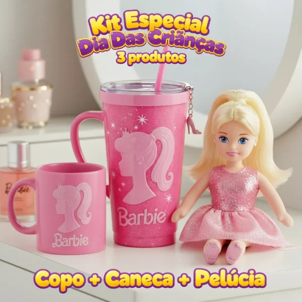 KIT Barbie Dia Das Crianças [ 3 Produtos ]