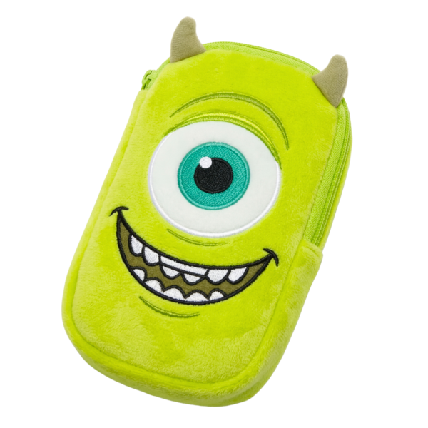 Estojo Infantil de Pelúcia com Zíper – Mike Wazowski