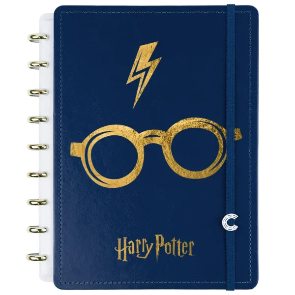 [COMPRE 1 E LEVE 2] Caderno Inteligente BY HARRY POTTER AZUL