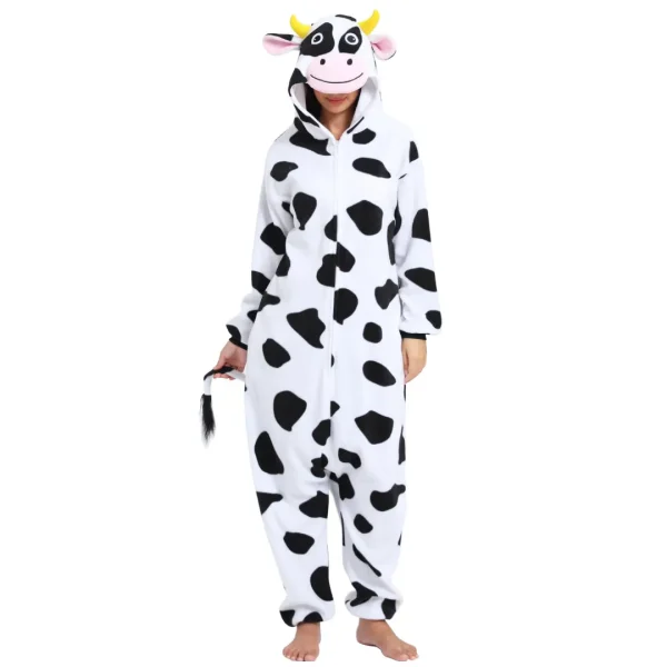 Pijama Kigurumi Vaquinha Confortável