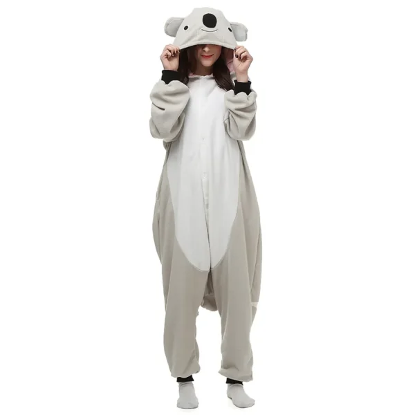Pijama Kigurumi Coala Confortável