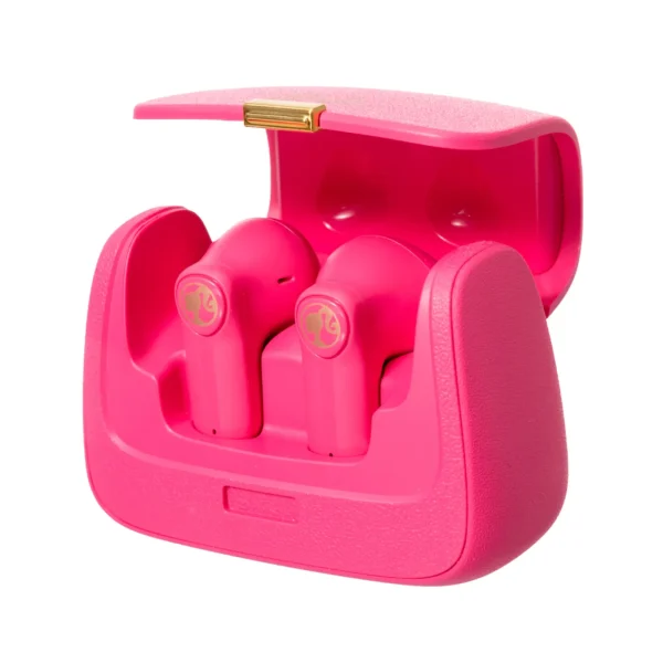 Fone Sem Fio Barbie Rosa + Brinde Grátis Case Bolsinha