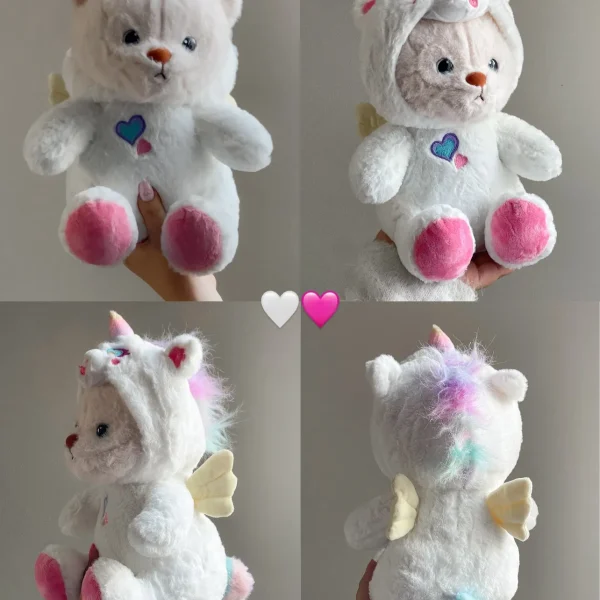 Ursinho Fantasia Unicórnio 30cm