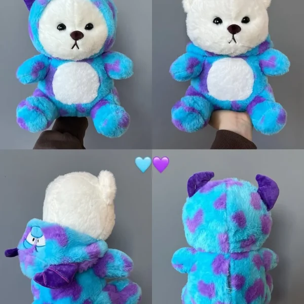 Ursinho Fantasia Monstros S.A. 30cm